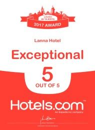 2017 Hotels Dot Com Award Winner