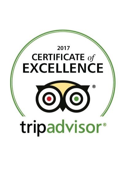 Tripadvisor Certificate of Excellence Award 2017 LANNA