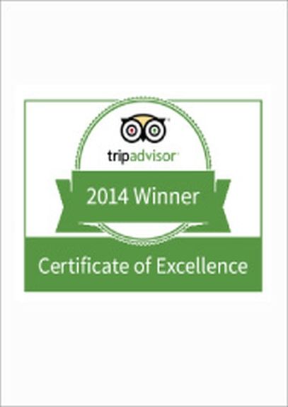 Tripadvisor Certificate of Excellence Award 2014 LANNA