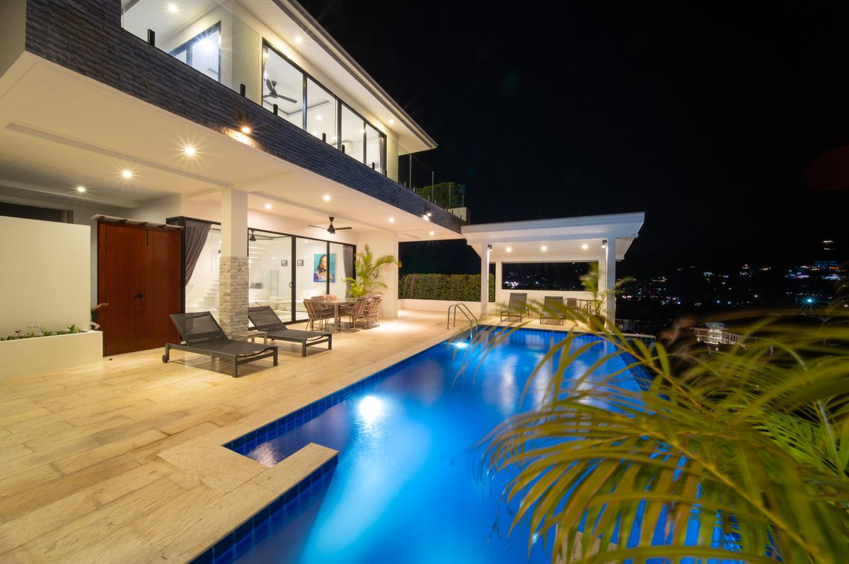 Panoramic Sea and Mountain View 3 Bedroom Pool Villa